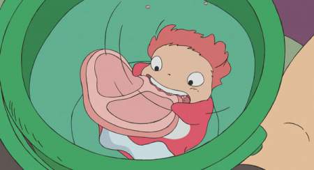Ponyo en el acantilado