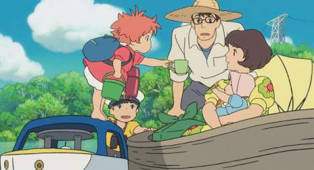 Ponyo en el acantilado