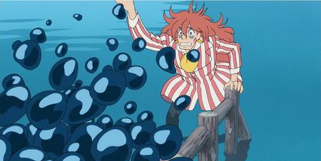 Ponyo en el acantilado