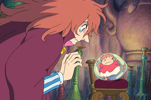Ponyo en el acantilado