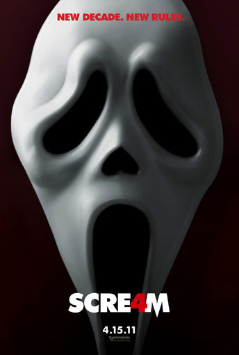 Cartel y fecha de estreno para ‘Scream 4’