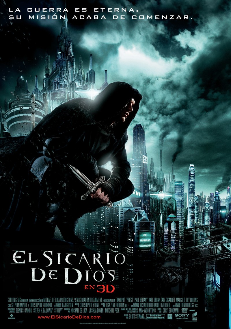 Cartel en Español de «El Sicario de Dios»