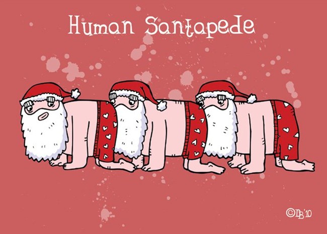 The Human Santapede