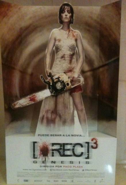 Cartel promocional de la esperada «REC 3»