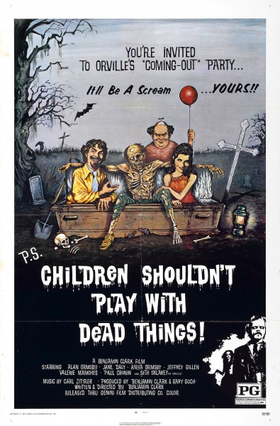 Children doesn't play with dead things