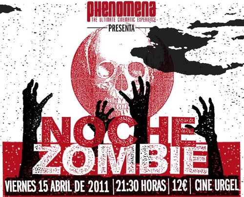 Reportaje «Noche Zombie» en Barcelona (Phenomena)