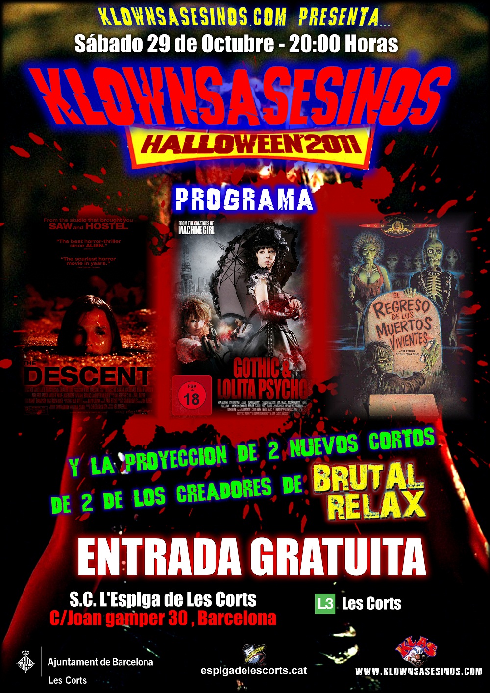 KlownsHalloween 2011. Programa