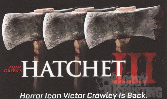 Logo oficial de «Hatchet III»