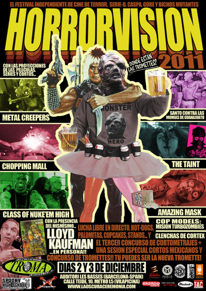 Horrorvisión 2011 con la presencia de Lloyd Kaufman