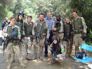 Paintball Rodaje