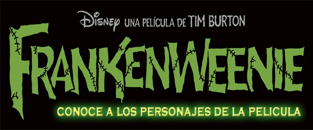 «Frankenweenie» conoce a los personajes de la película