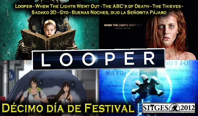 Día 10. La impactante Looper cierra el festival | Cobertura Especial Sitges 2012