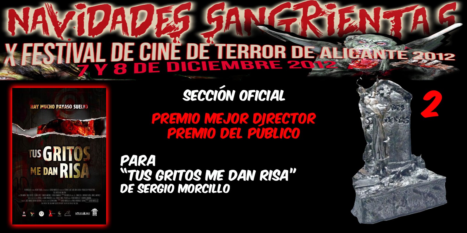 Tus Gritos me dan Risa consigue 2 premios más