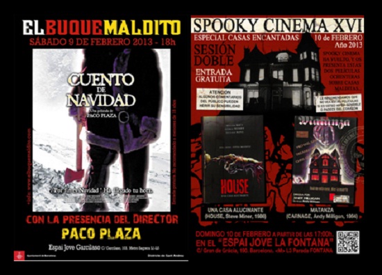 El Buque Maldito y Spooky Cinema XVI Doble cita con el terror en Barcelona