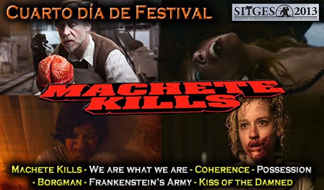 Rodriguez, Mickle y Mendoza en la cuarta jornada – Cobertura Especial Sitges 2013 –