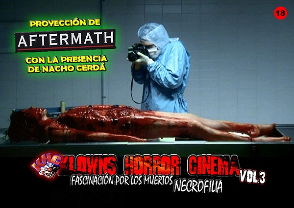 Nacho Cerdá estará en el KLOWNS HORROR CINEMA vol.3