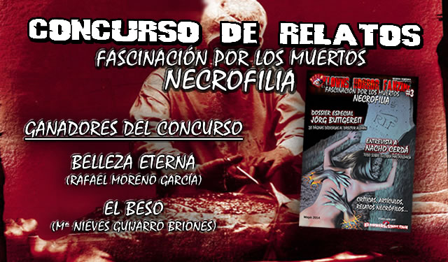 Ganadores del concurso ‘Relatos Necrófilos’