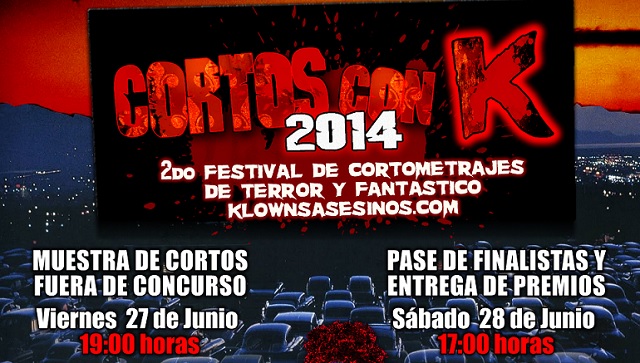 27 y 28 de junio FESTIVAL CORTOS CON K 2014 EN BARCELONA