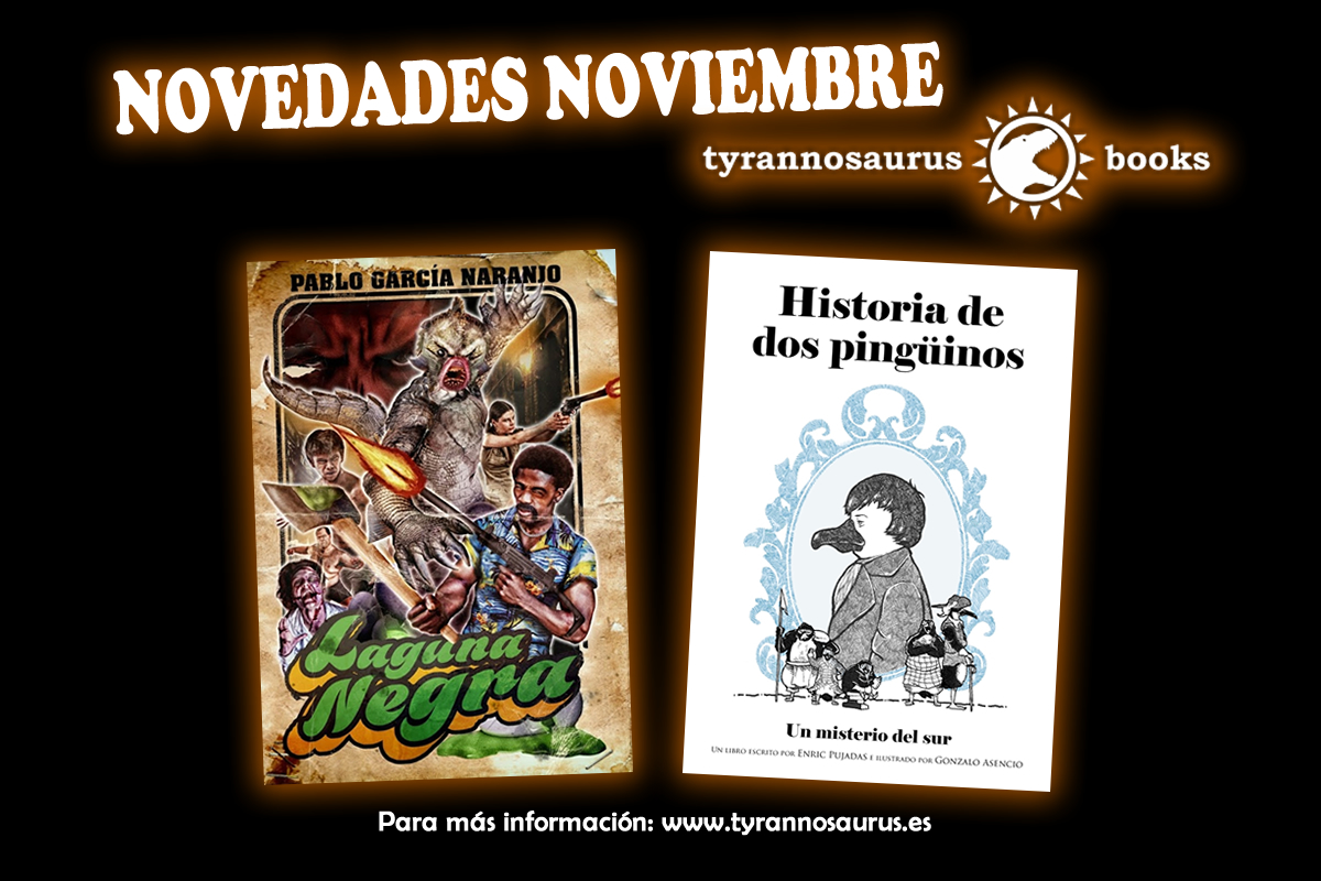 Tyrannosaurus Books. Novedades noviembre 2014