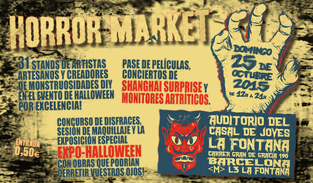 ¡Todos al Horror Market V! Expo-Halloween y «El Diablo» (25 de octubre)