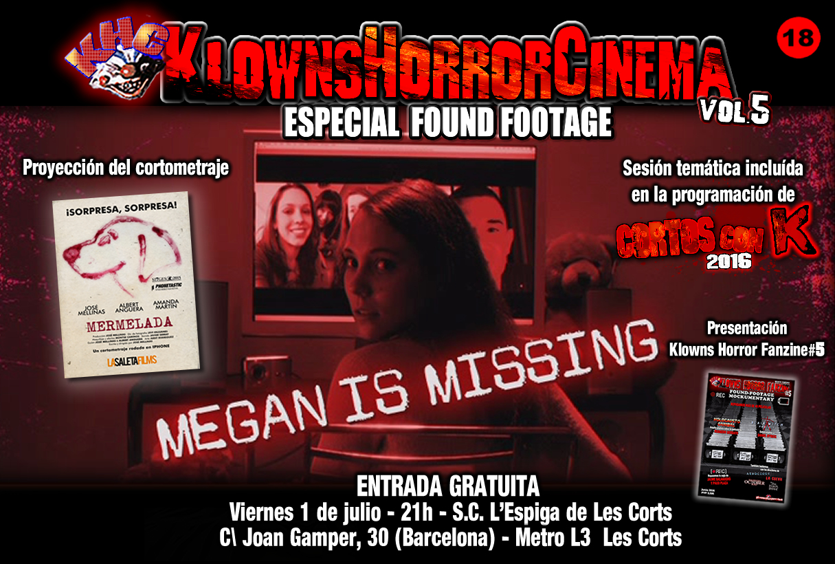 Klowns Horror Cinema vol.5 en Cortos con K 2016