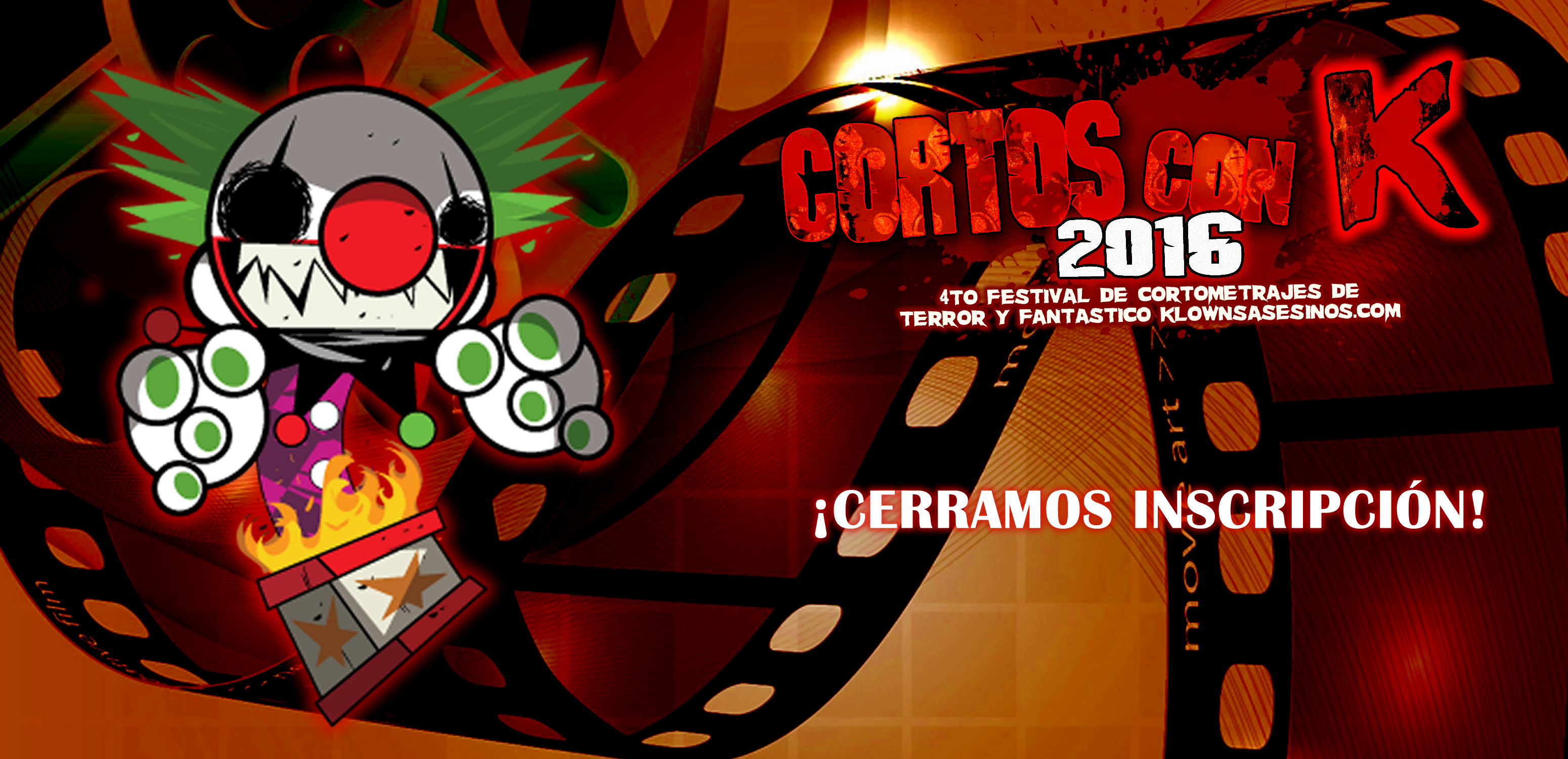 Cierre de Inscripciones (Cortos con K 2016)