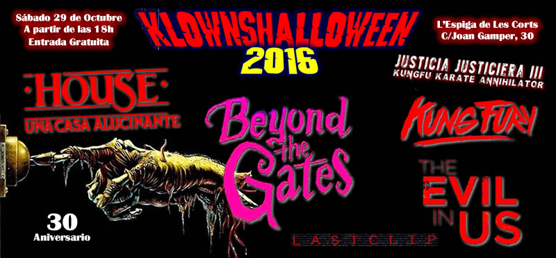 KlownsHalloween 2016. ¡¡No te pierdas una noche alucinante!!
