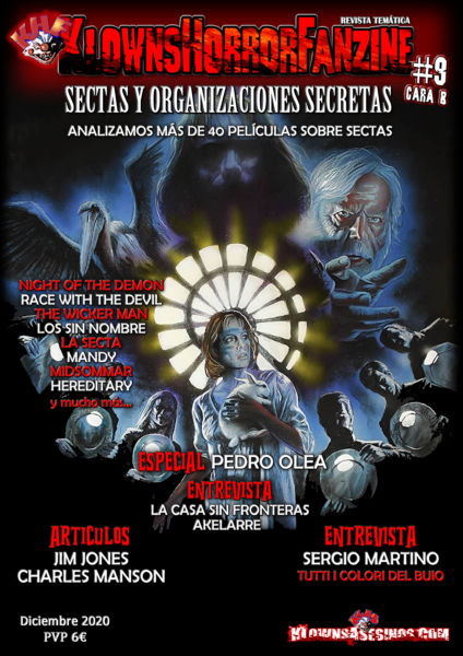 Klowns Horror Fanzine 9. Especial Sectas